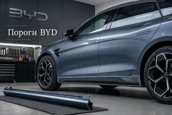 Кузовные пороги BYD: выбор, ремонт и замена