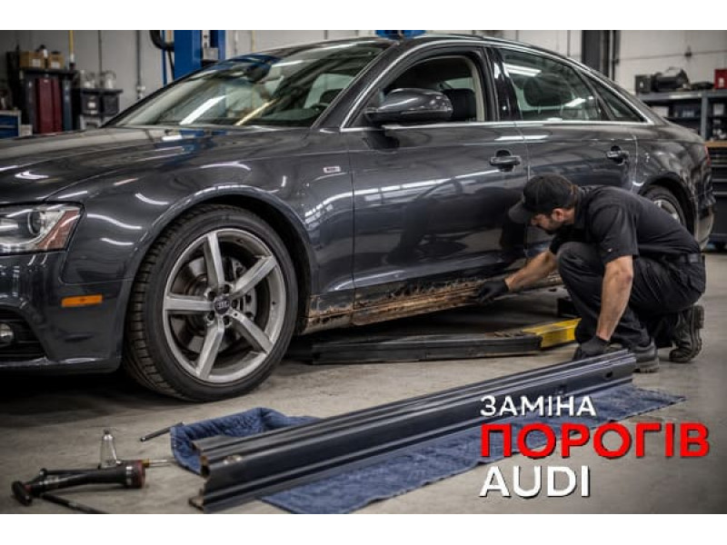 Замена порогов на Audi: что нужно знать перед ремонтом