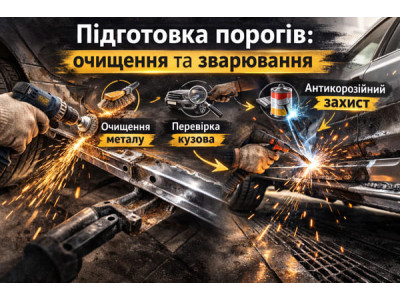 Як підготувати автомобіль до зварювання порогів: покрокова інструкція