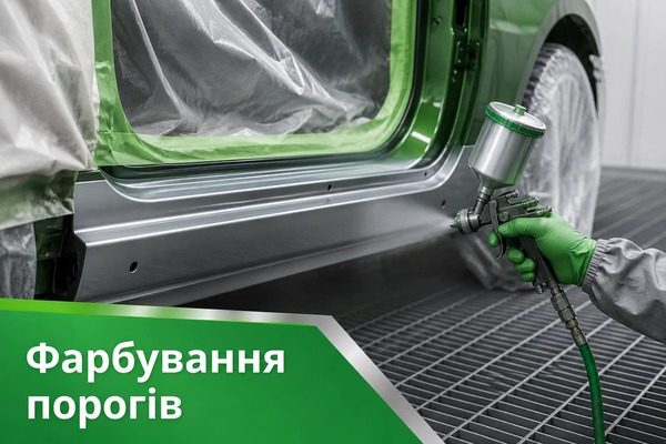 Как правильно красить оцинкованные пороги после установки