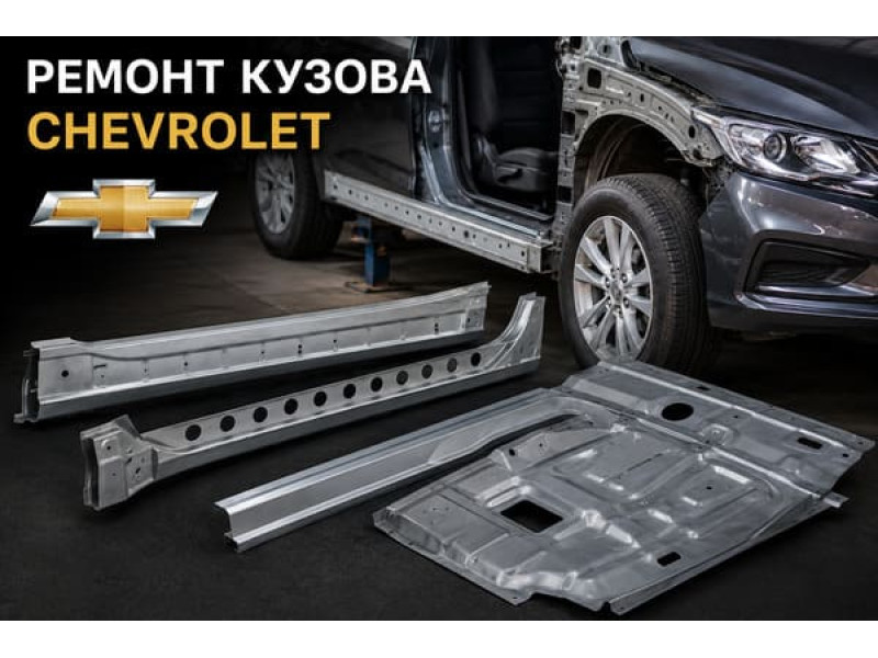 Ремонт кузова Chevrolet: как выбрать пороги и детали пола
