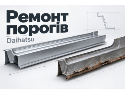 Ремонт порогів Daihatsu: як оцінити стан кузова перед заміною