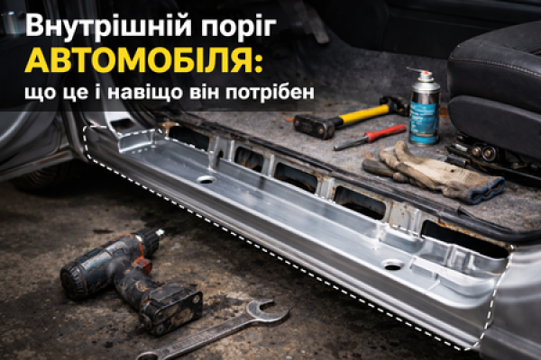 Внутренний порог автомобиля