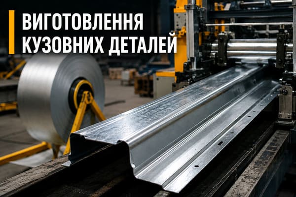 Производство кузовных деталей: как изготавливают пороги, усилители и лонжероны