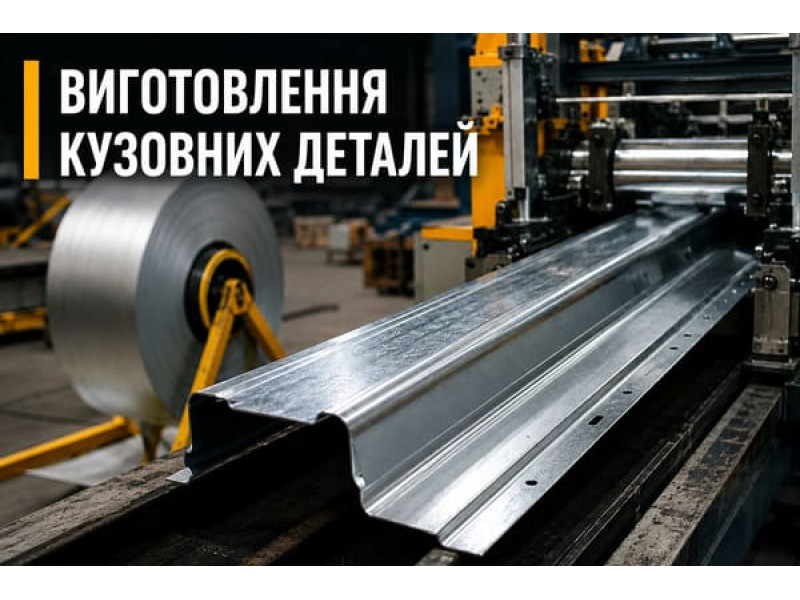 Производство кузовных деталей: как изготавливают пороги, усилители и лонжероны