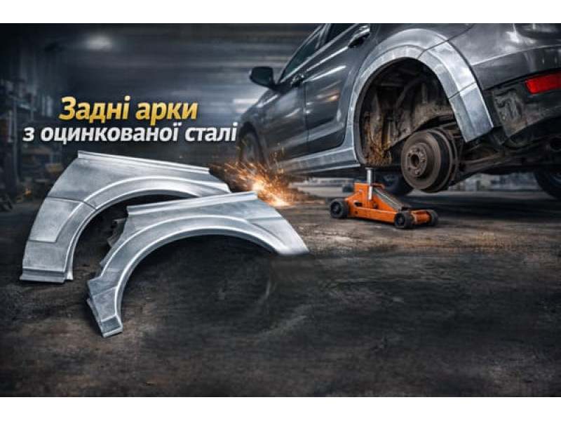 Задние арки из оцинкованной стали