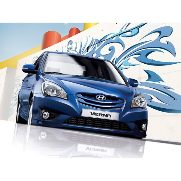 Внутрішня арка/підкрилок для Hyundai Verna MC (2009–2010)