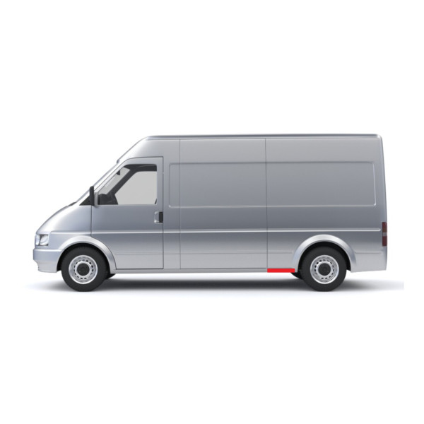 Кузовний поріг перед заднім колесом для Opel Vivaro A (2001–2014)
