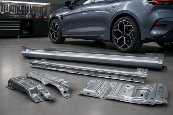 Огляд кузовного порога BYD перед ремонтом
