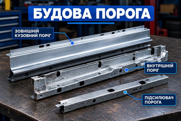 Особливості кузовних порогів Geely CK і MK Кузовні пороги Geely CK та MK: порівняння зовнішніх ремонтних панелей