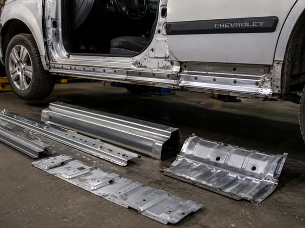 Ремонт кузова Chevrolet — пороги, підсилювачі та деталі підлоги