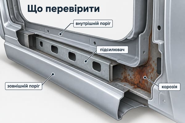 Ремонт порогів Daihatsu Sirion, Terios та YRV